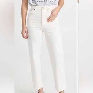 Ribcage Straight Ankle Jeans